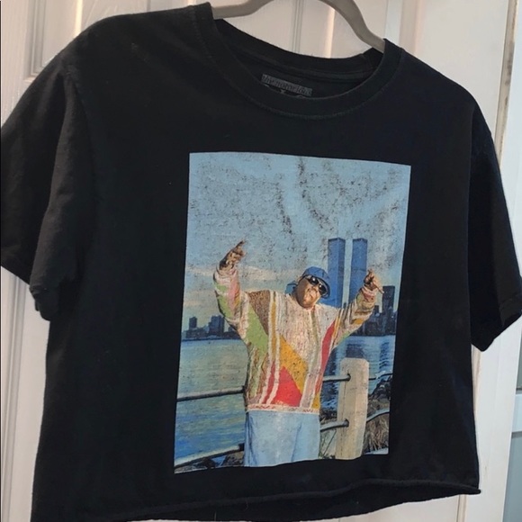 Zumiez Tops - Never worn! Graphic biggie smalls, crop top